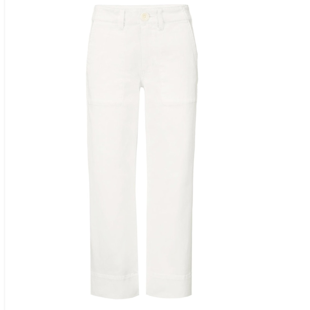 Cabi #5690 Lido Crop White NWT